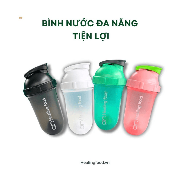 Bình nước An Healing Food 500ml ( Nhựa PP )