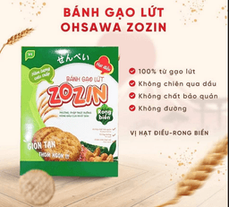 Bánh Gạo Lứt Hạt Điều -Rong Biển - 150 Gram