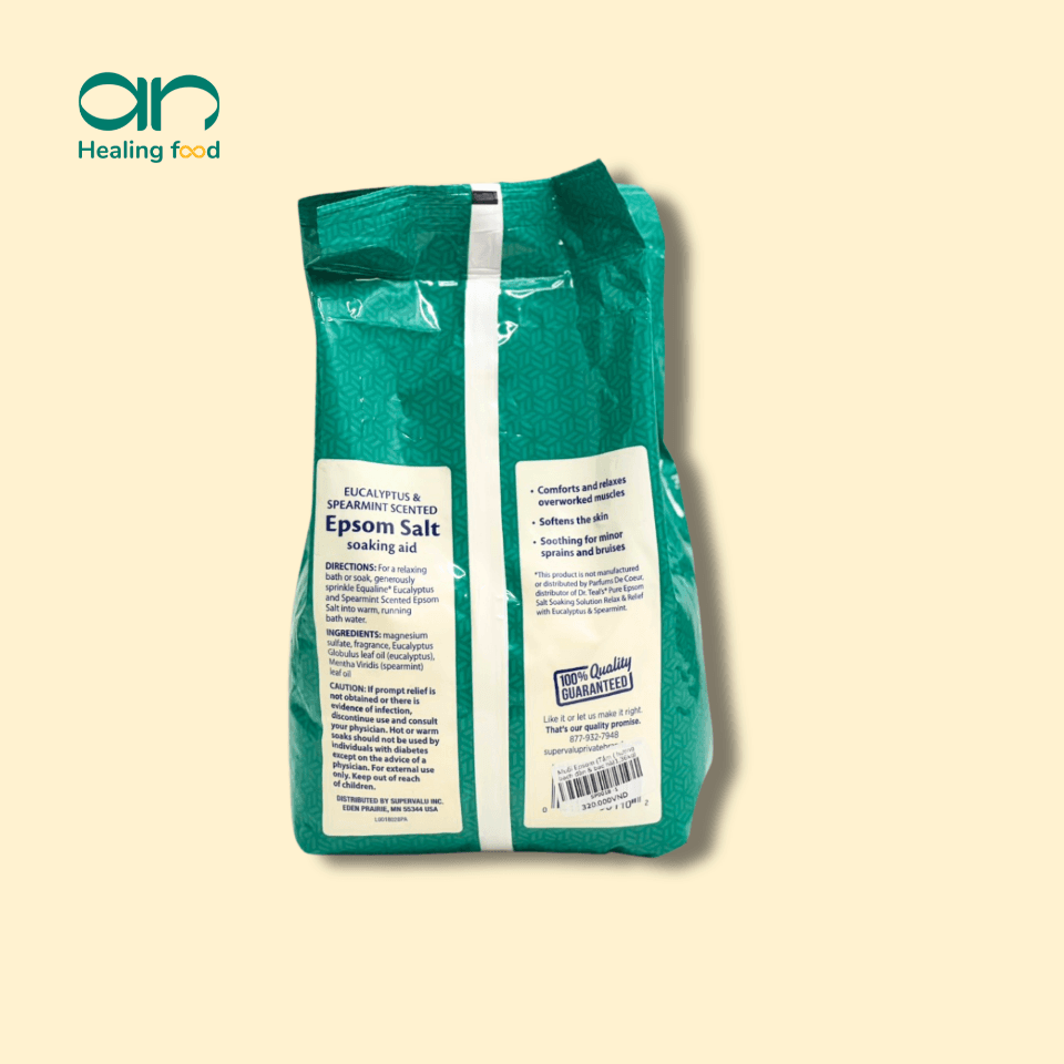 Muối Epsom - Tắm Hương Bạch Đàn & Bạc Hà 1.36Kg