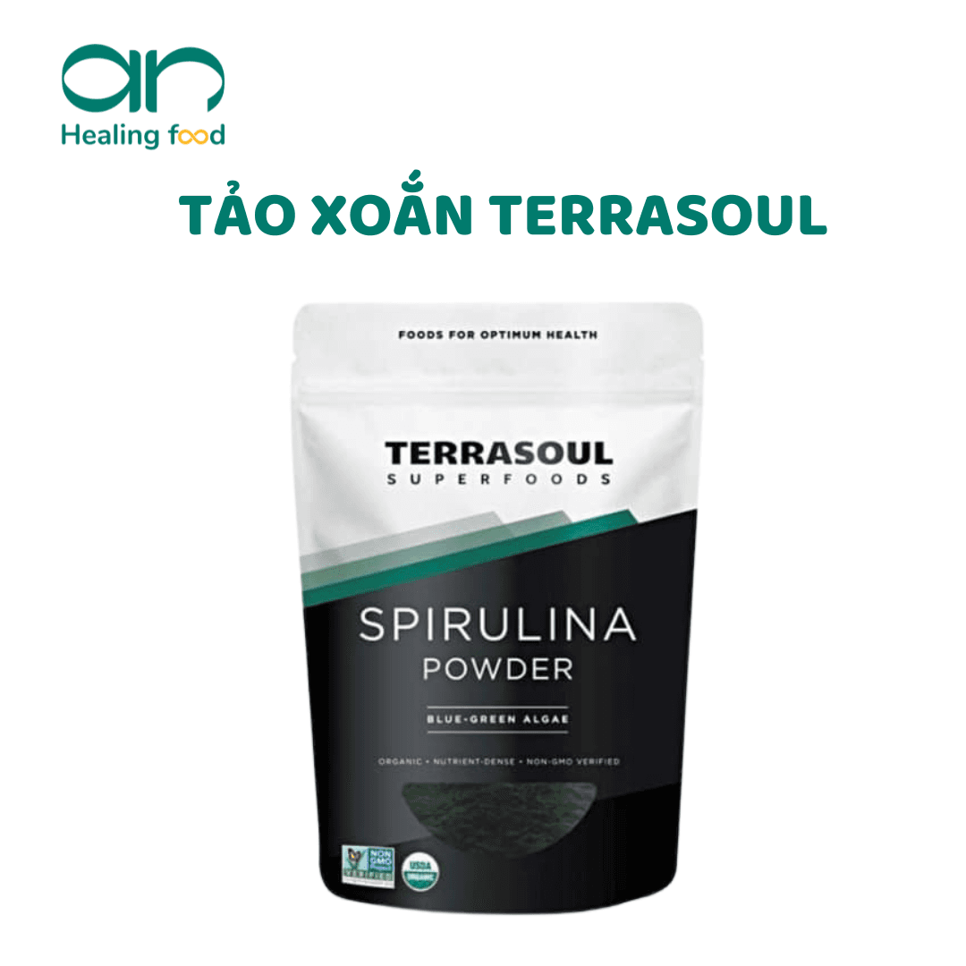 Bột Tảo Terrasoul Hữu Cơ - Tảo Xoắn - 170 Gram