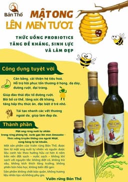 Mật Ong Lên Men Tươi - 400gr