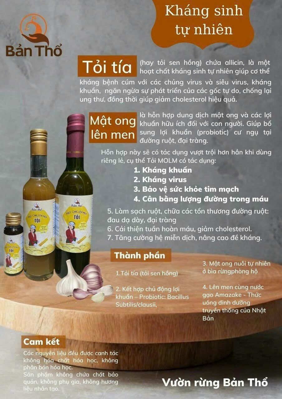Mật Ong Lên Men Tỏi - 400gr