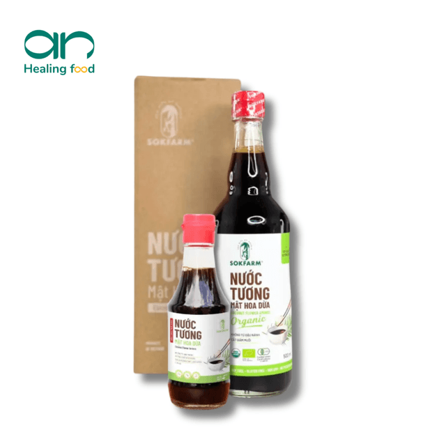 Nước Tương Mật Hoa Dừa Sokfarm