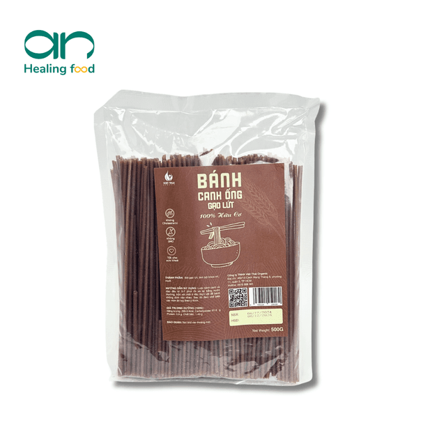 Bánh Canh Ống Gạo Lứt Organic