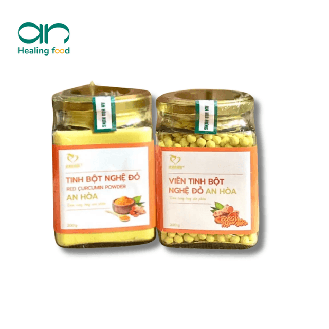 Tinh Bột Nghệ Đỏ ( Nghệ Trồng Xe Canh Với Rừng- Không Hoá Chất)