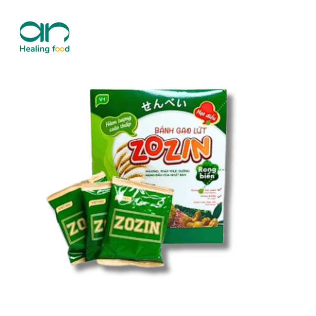Bánh Gạo Lứt Hạt Điều -Rong Biển - 150 Gram