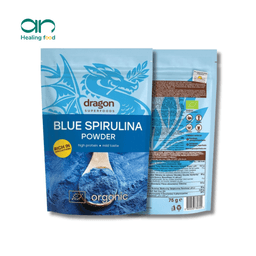Bột Tảo Xanh Blue Spirulina Hữu Cơ Dragon Supperfood - 75 Gram