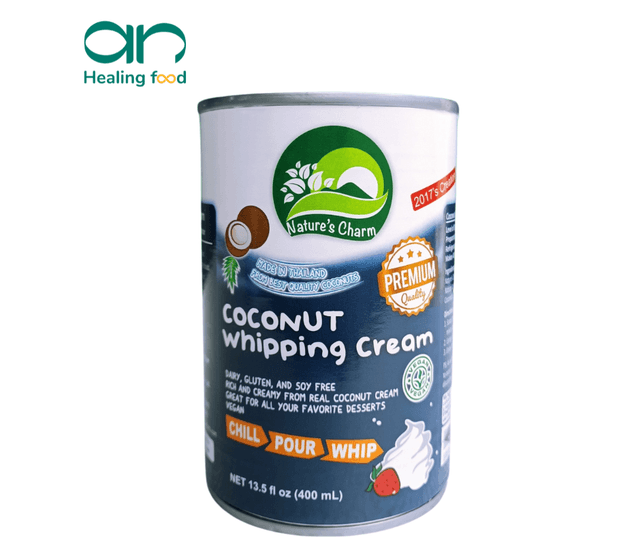 Kem Tươi Thuần Chay Từ Dừa 400ml (Nature's Charm Coconut Whipping Cream)